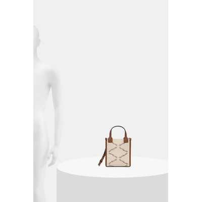 KARL LAGERFELD чанта crossbody дамска от памук K/VILLE (B2W30278)