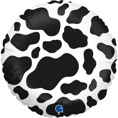 Grabo Nafukovací balónek kulatý 46 cm černé fleky