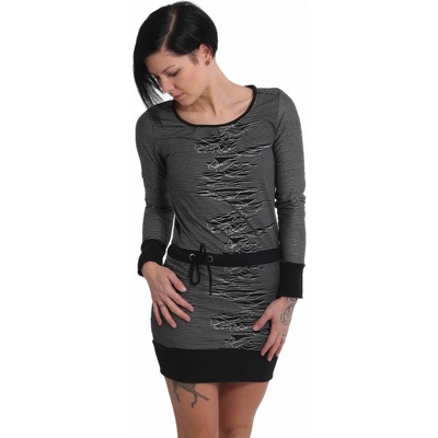 Yakuza dámske šaty Unknown Kleid GKB 15109 black čierna