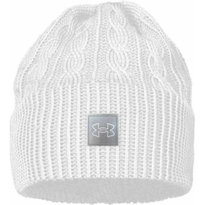 Under Armour golf Halftime Cable Knit biela
