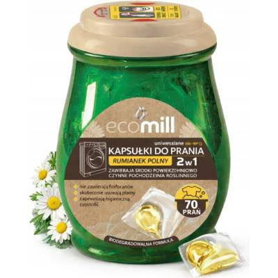 Ecomill univerzální prací kapsle s extraktem z Heřmánku 70 PD