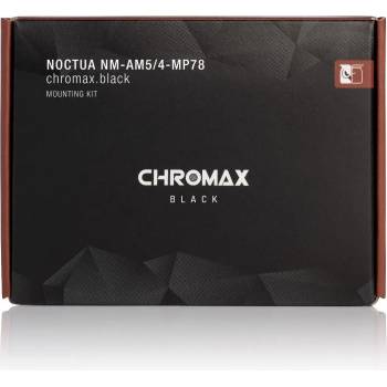 Noctua Mounting KIT AM5/AM4 - NM-AM5/4-MP78 chromax. black (NM-AM5/4-MP78-chromax.black)