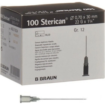 B.Braun Injekčná ihla BB STERICAN 100 ks 0,7 x 30 mm