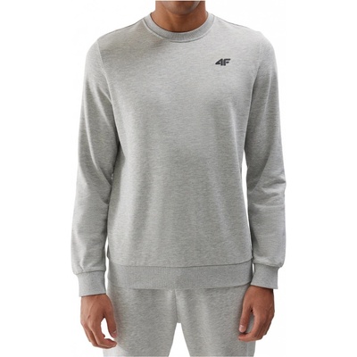 4F Sweatshirt M1181 svetlo sivá