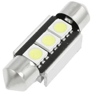  Лед крушки за плафон Canbus с 3 SMD диода 36мм