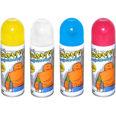 Wiky sprej na graffiti krieda v spreji 250 ml umývateľná