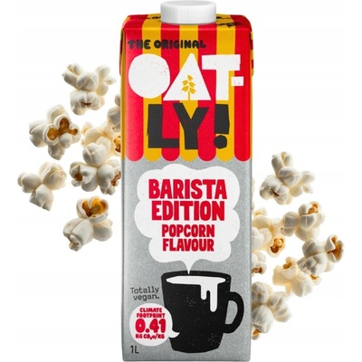 Oatly Ovesný nápoj barista popcorn 1 l – Zboží Dáma