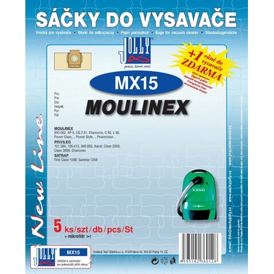 Jolly MX 15 Moulinex 5 + 1 ks