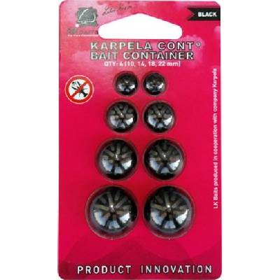 LK Baits Karpela Cont se zářezy - černá (black)