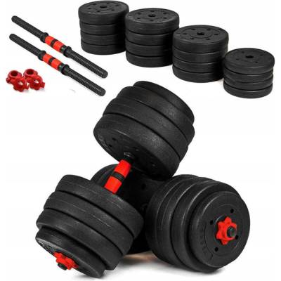 SPORT BLAST Bitumové činky s regulací 2 x 20 kg