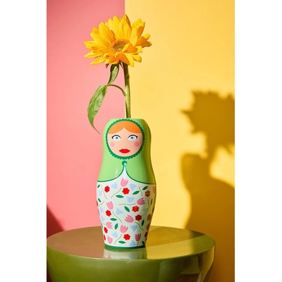 Fluid Market Декоративна ваза Fluid Market doll flower 25 cm (AAVSERUSSIANFLW)
