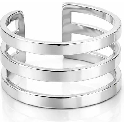 Troli trojitý prsten z oceli 75 silver TO1869