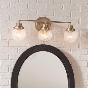 Elstead Lighting Quintiesse QN-POPPY3-HB-BATH - Стенно осветително тяло за баня POPPY, 3xE27/60W/230V, IP44, златисто (ED1102)