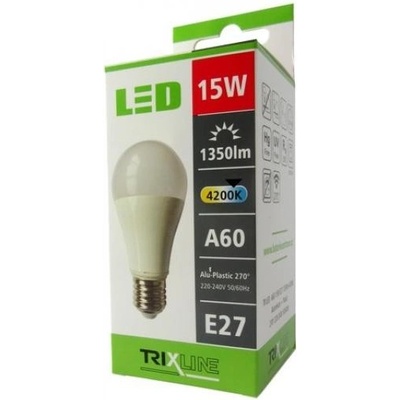 Trixline žárovka LED 15W E27/230V denní bílá