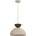 Luminex Пендел на кабел NEVIS 1xE27/15W/230V Ø 29 см бежов (LU9706A)