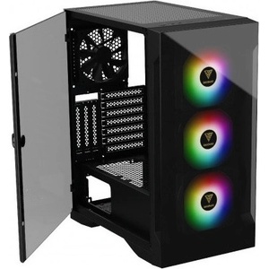 Ion Computers Геймърски компютър ION TALOS E2 Elite с процесор AMD Ryzen 5 5500F, видео карта GeForce RTX 5050 8GB GDDR6, RAM памет 16GB(2x8GB) DDR4 3200MHz, SSD 1TB NVMe M. 2 PCIe 4.0 (c006110)