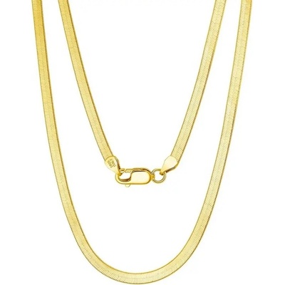 Majya Stříbrný řetízek pozlacený 11192