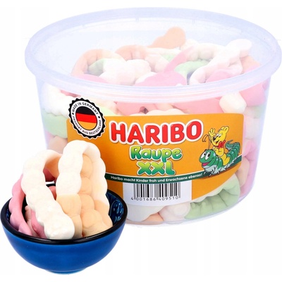 Haribo Raupe XXL ovocné húsenice 960 g