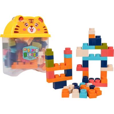 RKToys Sada měkkých kostek Tygrýsek 44 ks