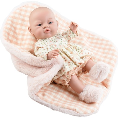 Paola Reina Кукла бебе Paola Reina Los Bebitos - Момиченце с одеяло, 45 cm (5194)