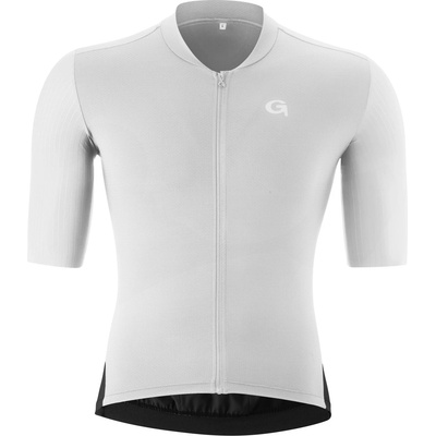 Gonso Мъжка фланелка с къс ръкав за колоездене Gonso Sitivo Trikot Cycling jersey - White / Black - размер XL (056-3056-0214)