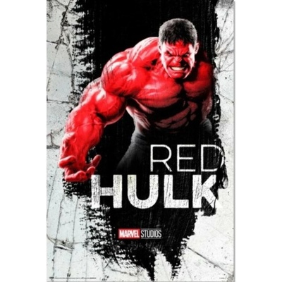 Plagát, Obraz - Captain America: Brave New World - Red Hulk, 61 × 91.5 cm