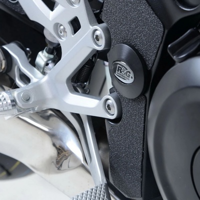 Zátka do rámu (spodní pravá) R&G Racing pro motocykly SUZUKI GSX-S 1000 2015-2021, černá