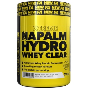 Fitness Authority NAPALM Hydro Whey Clear [390 грама] Студен чай Лимон