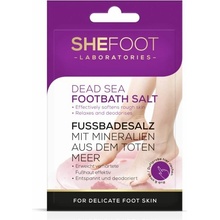 SheCosmetics SheFoot Soľ do kúpeľa z Mŕtveho mora 55 g