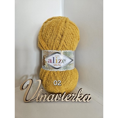 Alize softy plus 02 horčicová