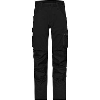 James &Nicholson pánske pracovné nohavice JN1812 Black
