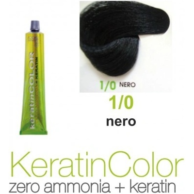 BBcos Keratin Color farba na vlasy 1/0 100 ml
