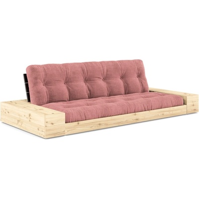 Karup Design Розов разтегателен диван от велур 244 cm Base - Karup Design (1374025164)