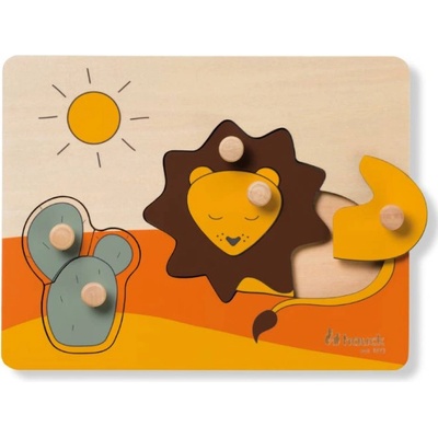 Hauck Дървен пъзел Puzzle N Sort Lion (813052)