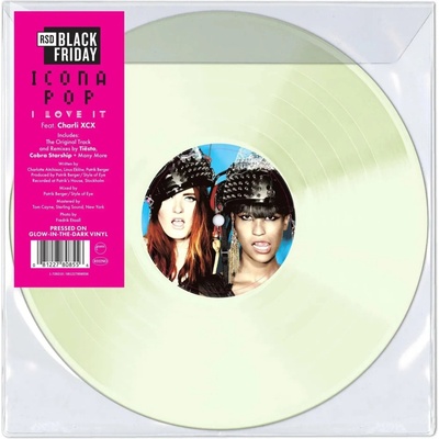 Icona Pop - I Love It Feat. Charrli XCX Glow In The Dark Vinyl LP