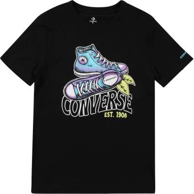 Converse Тениска 'sun fresh' черно, размер l