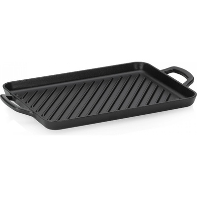Kela Чугунена оребрена плоча за печене Calido- 35х25 см. - черна (KELA 12469)