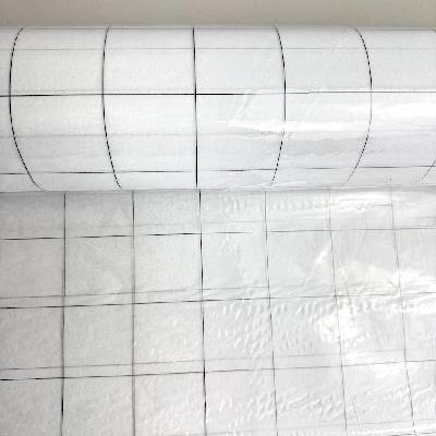 Transparentná PVC obrusovina 0,15 Micron s papierom