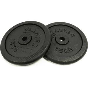 MASTER SPORT Дискове MASTER 2x15 кг, стоманени