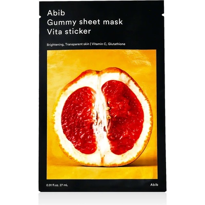 Abib Gummy Sheet Mask Vita Sticker 27 ml