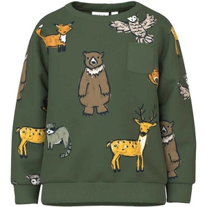NAME IT Блуза nmmosvald sweat bru box