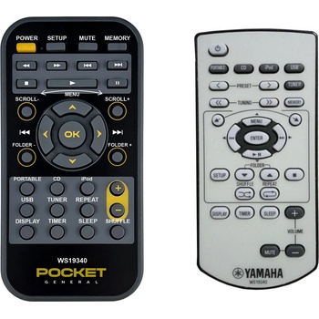 GENERAL Yamaha ws19340 - дистанционно управление дубликат (ws19340)