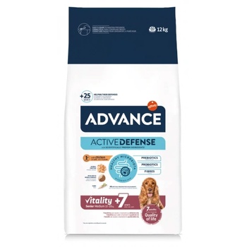 Affinity Advance Dog Medium Senior - висококачествена храна с птиче месо подходяща за възрастни кучета (над 7 години), от средни породи (от 10 до 30кг в зряла възраст) - 12 кг, Испания