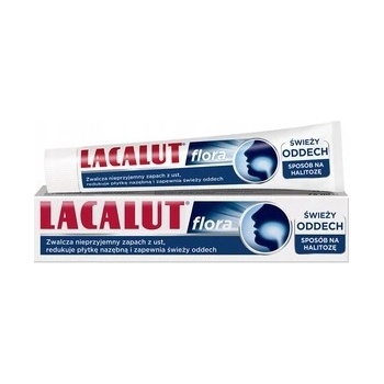 Lacalut Flora zubní pasta Fresh svěží dech 75 ml