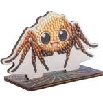 Craft Buddy Комплект за диамантена бродерия Craft Buddy - Crystal Art Buddies, Паяк (CBCAFGR-31GEN054)