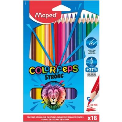 Maped Color'Peps Strong trojhranné pastelky 7180 18 farieb