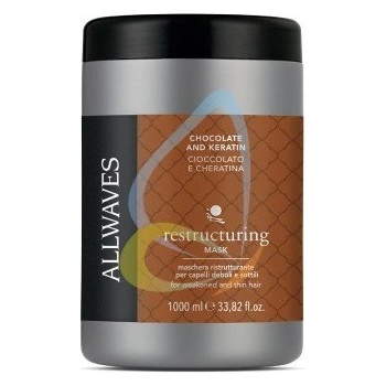 Allwaves Реструктурираща маска с шоколад и кератин