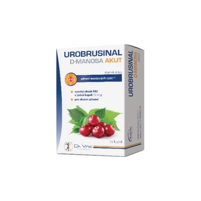Da Vinci Pharma Urobrusinal D-manosa Akut 15 kapslí