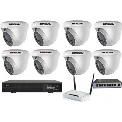 ZONEWAY 8x NC960 + NVR 2104