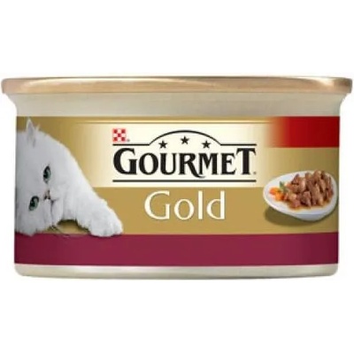 Gourmet Gold chicken & liver 85 g